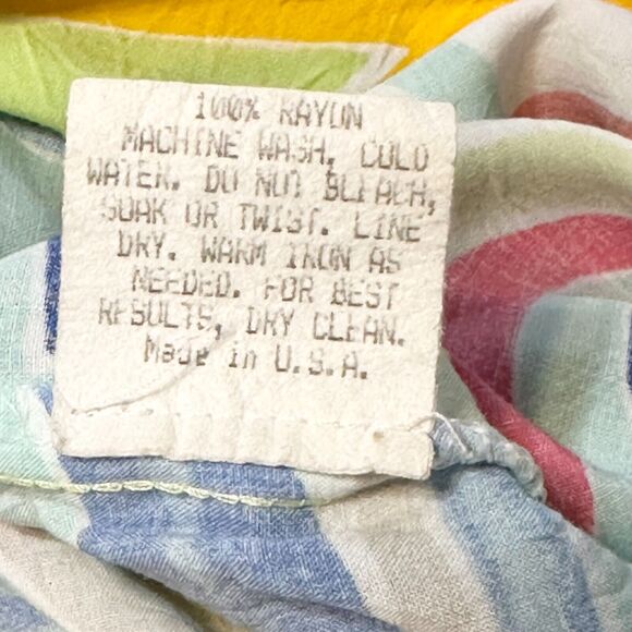 Vintage Jams World Short Sleeve Dress Port/Resort Tropical Vacation Size Small - Picture 9 of 10